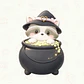 Cortador para Galletas Mapache en Caldero 9cm - Miniatura 1