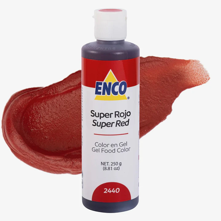 Colorante ENCO Súper Rojo - 250g 1