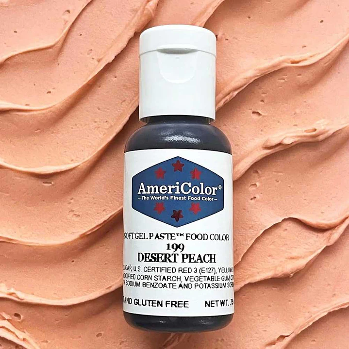 Colorante Gel Dessert Peach Americolor 21 gr 2