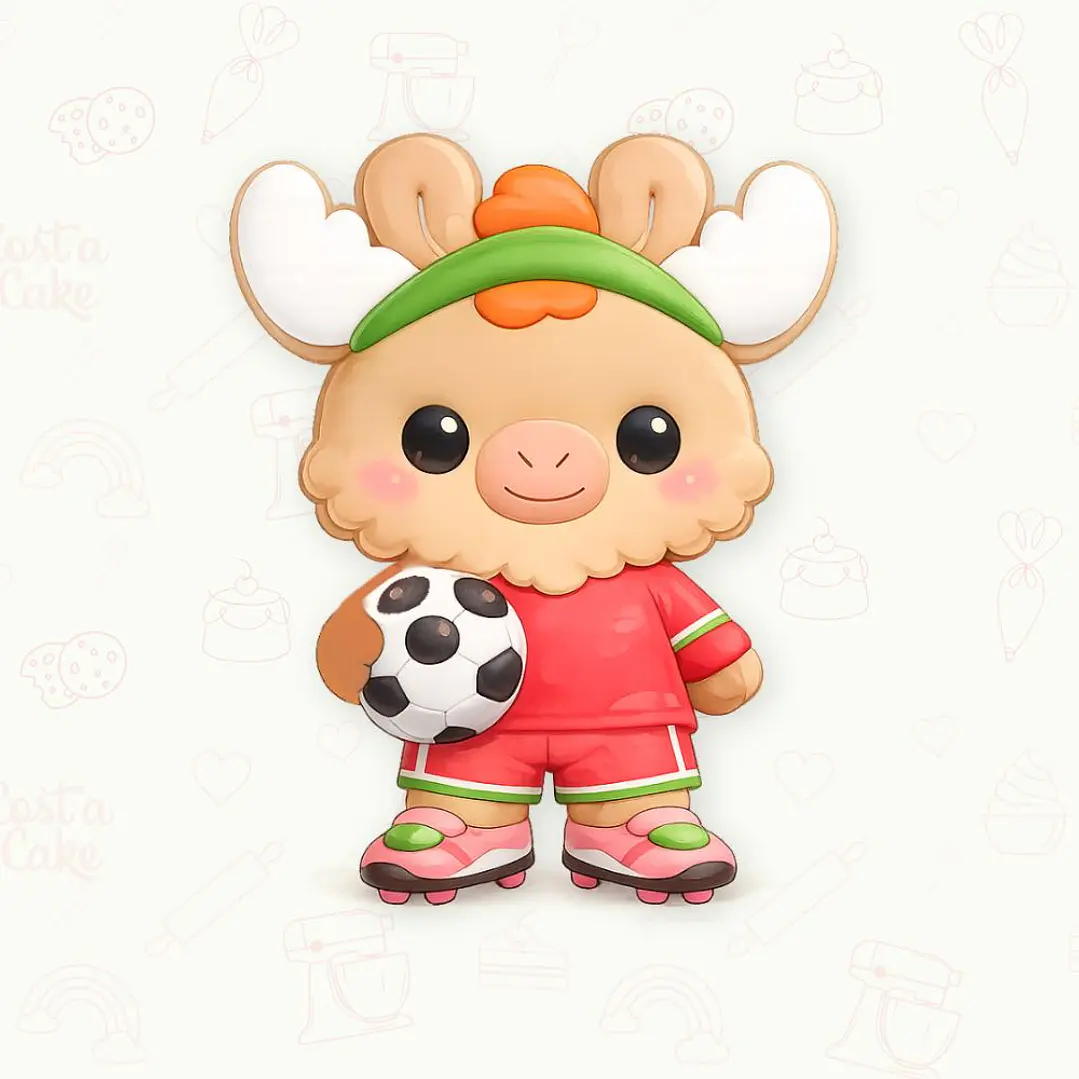 Cortador para Galletas Mascota Alce 10cm 1