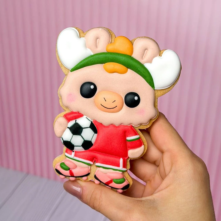 Cortador para Galletas Mascota Alce 10cm 2