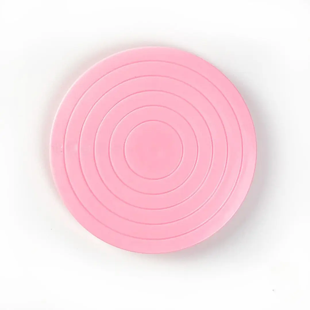 PROMOCIÓN PACK X2 Giratoria Rosada para Galletas 14cm 1