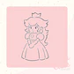 Stencil Pinta tu galleta - Peach - Miniatura 1