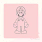 Stencil Pinta tu galleta - Luigi - Miniatura 1