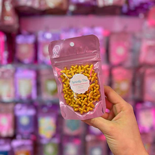 Figura de caramelo Cruz Dorada 30g