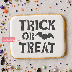 Stencil Halloween - Trick or treat