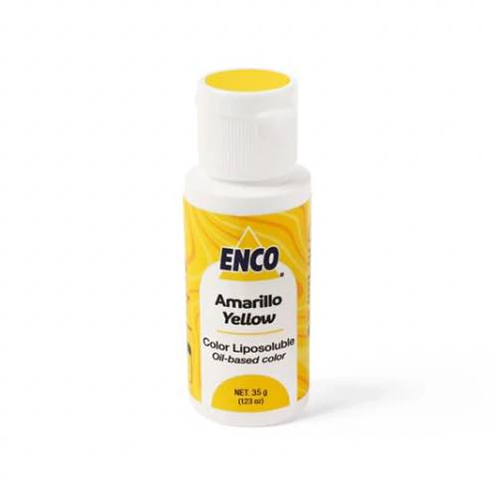 Colorante Liposoluble Amarillo ENCO 35 gr  1
