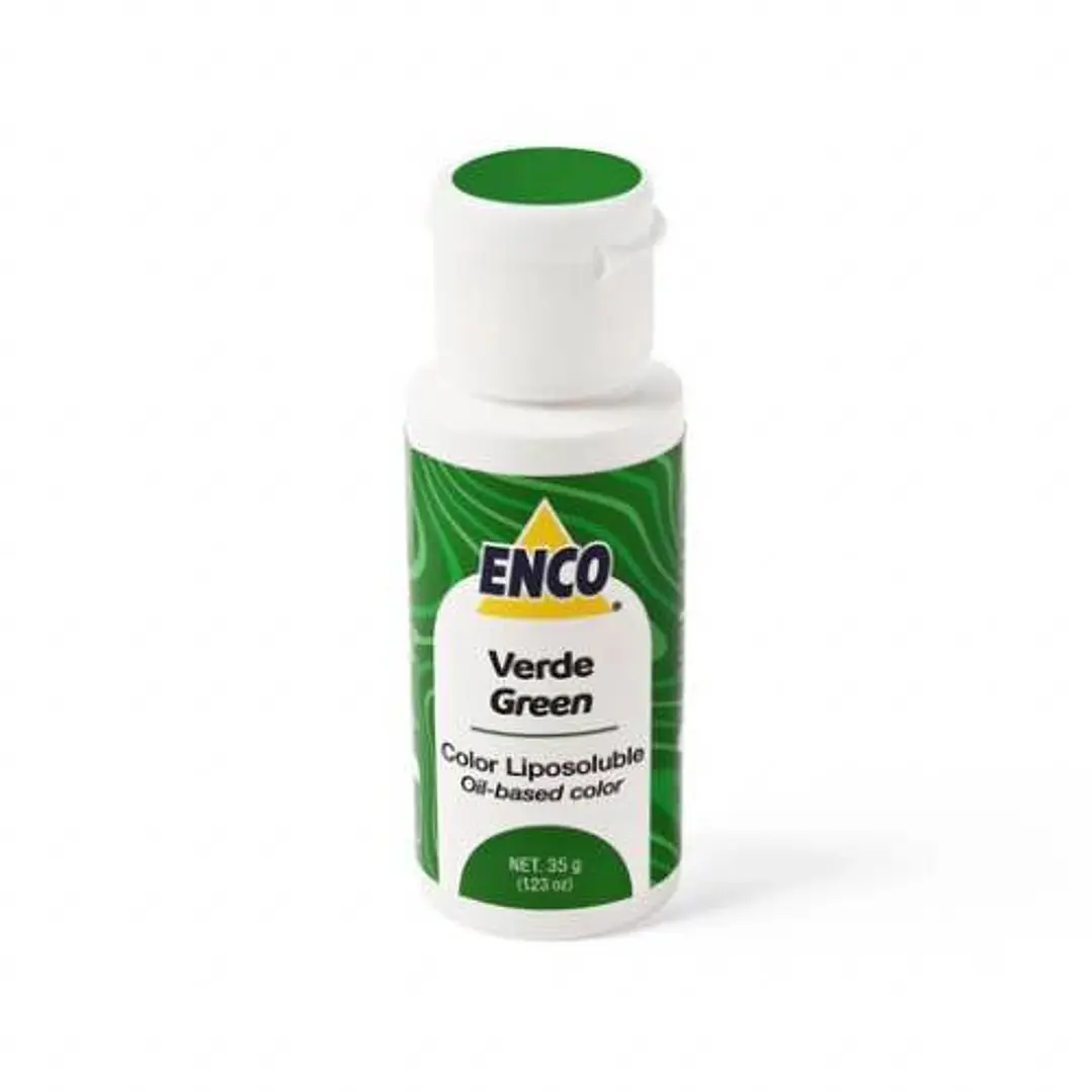 Colorante Liposoluble Verde ENCO 35 gr 1