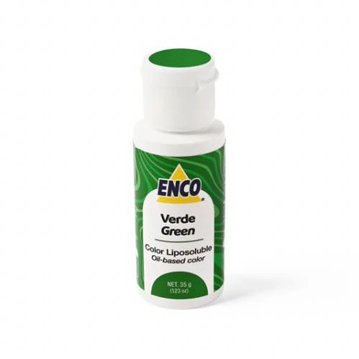 Colorante Liposoluble Verde ENCO 35 gr 1
