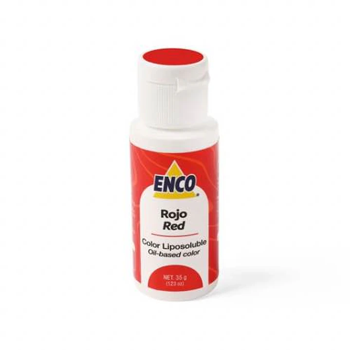 Colorante Liposoluble Rojo ENCO 35 gr 1