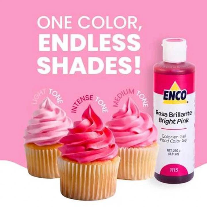 Colorante ENCO Rosa Brillante - 250g 2