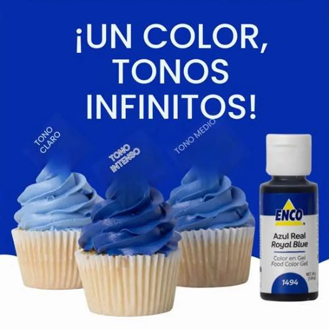 Colorante ENCO Azul Real - 250g 2