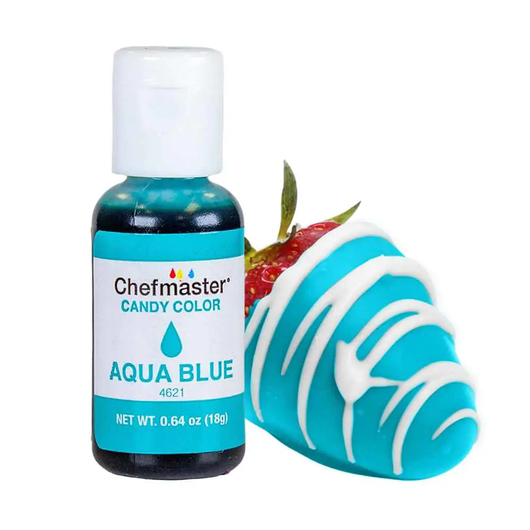 Colorante Liposoluble Aqua Blue Chefmaster 18 gr – Para Chocolate 2