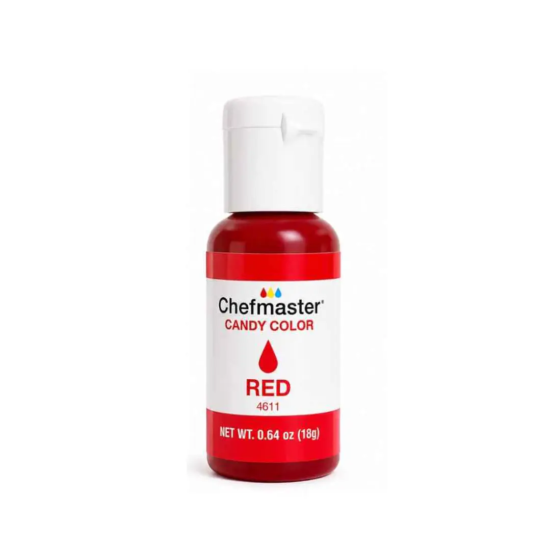 Colorante Liposoluble Rojo Chefmaster 18 gr – Para Chocolate 1