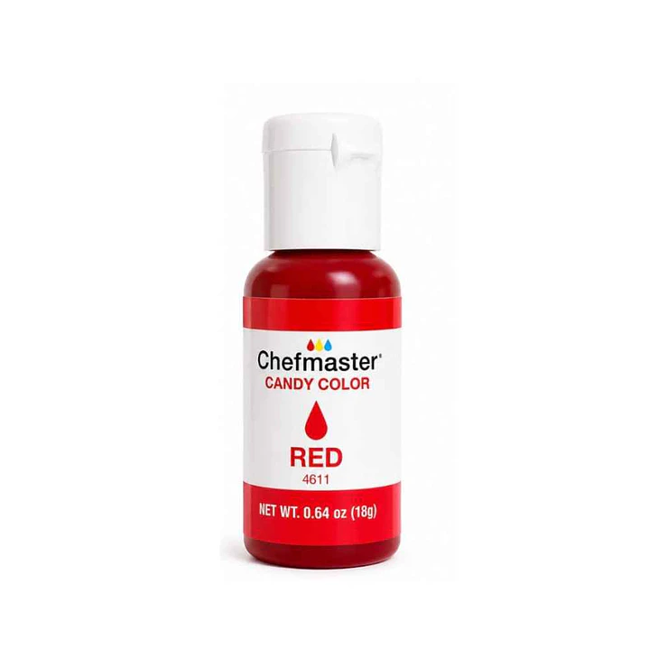 Colorante Liposoluble Rojo Chefmaster 18 gr – Para Chocolate 1