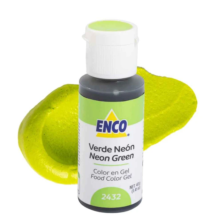 Colorante ENCO Verde Neon - 40g 1
