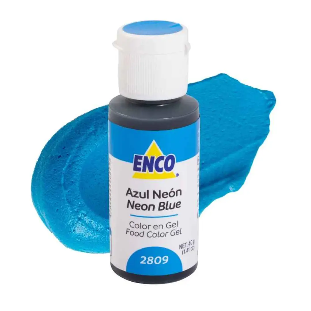 Colorante ENCO Azul Neón - 40g 1