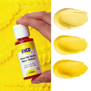 Colorante ENCO Amarillo Neón - 40g