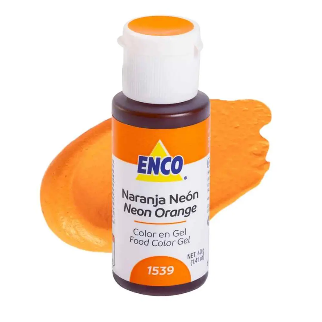 Colorante ENCO Naranja Neón - 40g 1
