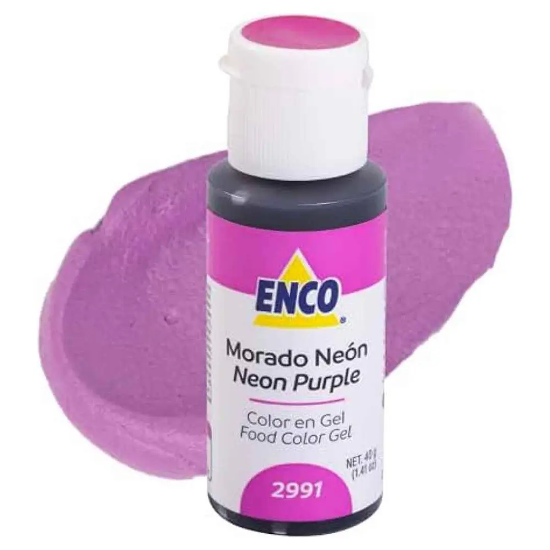 Colorante ENCO Morado Neón - 40g 1
