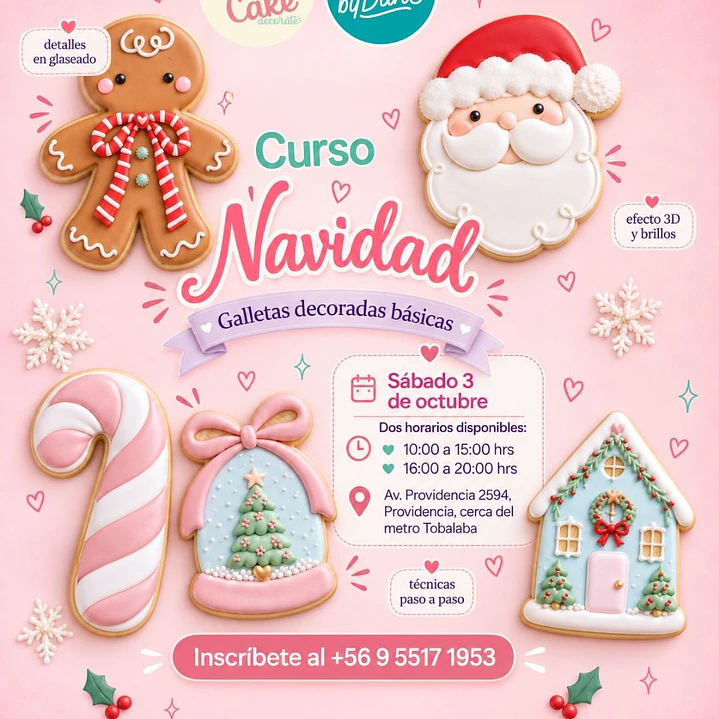 Curso Navidad Básico - Sábado 03 de Octubre 1