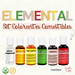 Set 6 Colores Liqua-Gel Chefmaster 20mL- Elemental - Miniatura 1