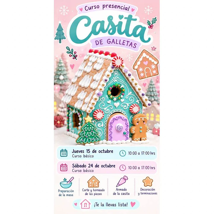 Curso Casita Navidad - 15/10 y 24/10 1