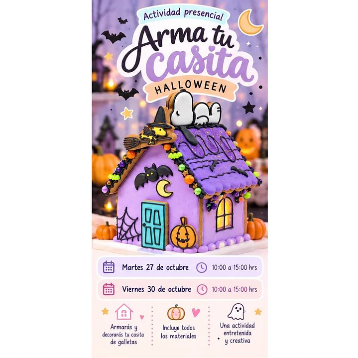Actividad Casita Snoopy - 27/10 y 30/10 1