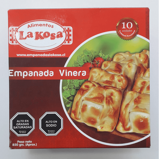 Empanada Horno Pino Vinera 10 Unidades