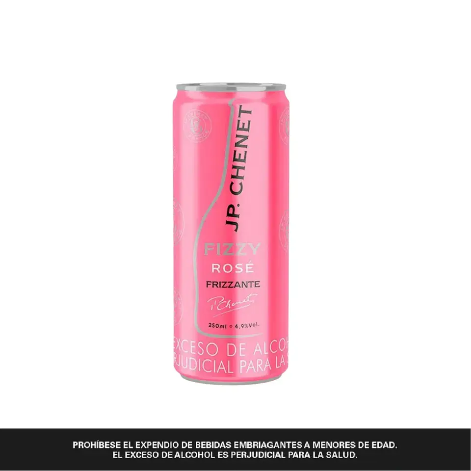 Vino Espumoso Rosado Jp Chenet en Lata 250 Ml 1