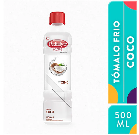 Suero de rehidratacion Pedialyte Max 60 Coco 500 ml