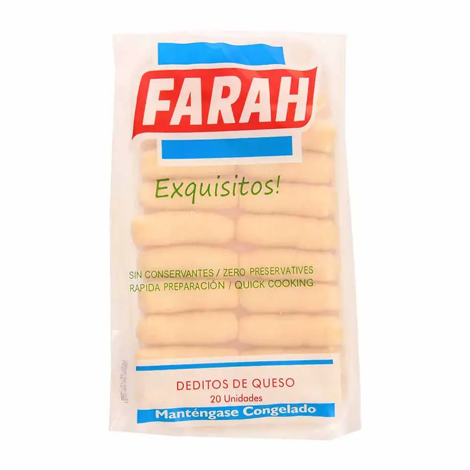 Deditos Farah de Queso 400 grs 20 Unds 1
