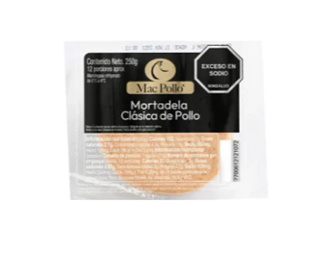 Mac Pollo Mortadela clasica (250 grs)