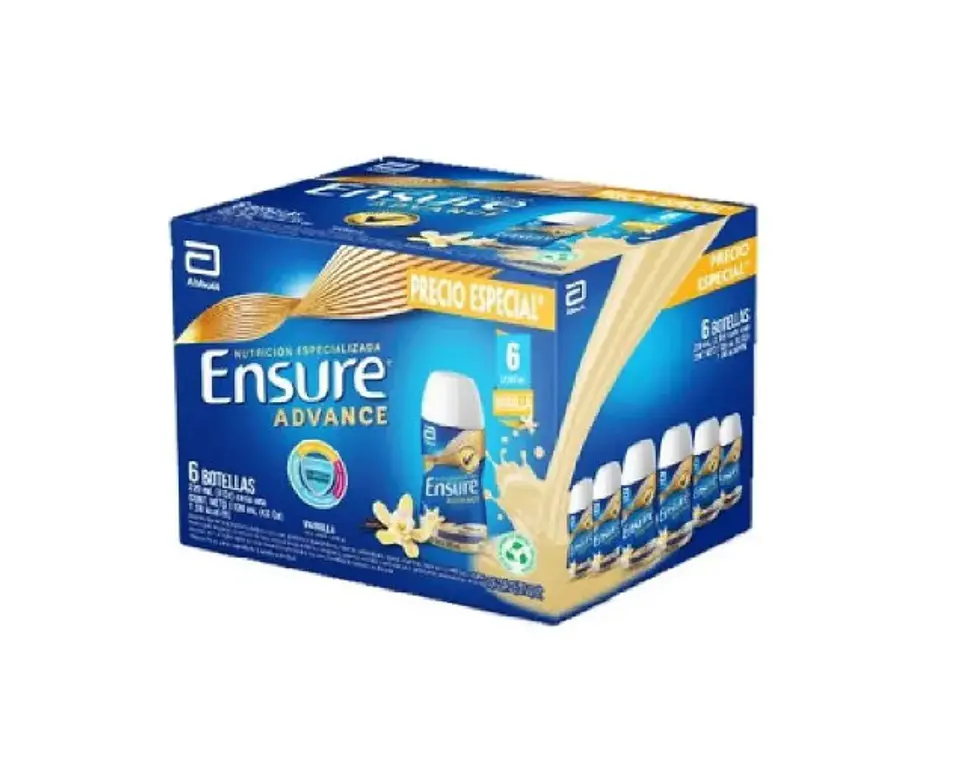 Bebida Ensure Vainilla 220 Ml x 6 Unds 1