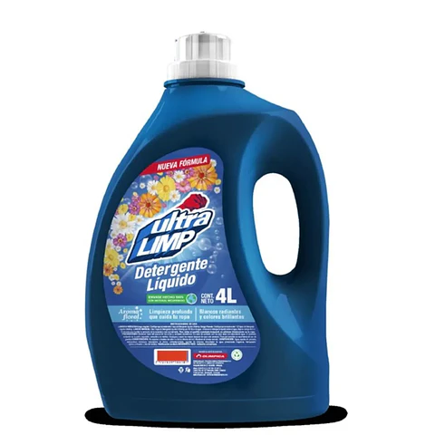 Detergente Líquido Ultralimp Floral 4000 Ml