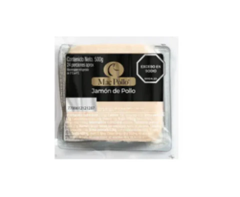 Mac Pollo Jamon de pollo familiar (500 grs)