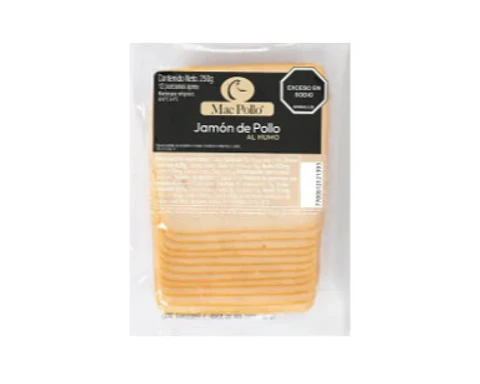 Mac Pollo Jamon de pollo al humo (250 grs)