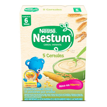 Cereal Infantil Nestum 5 Cereales 350 grs