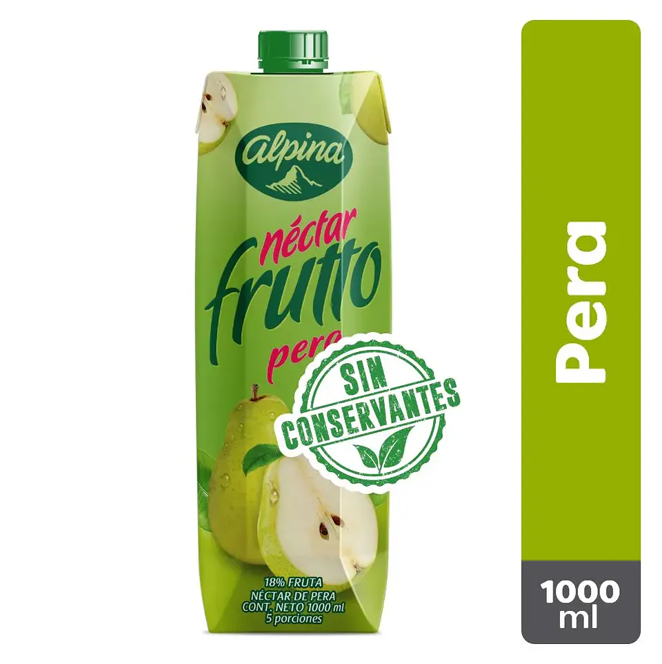 Jugo Frutto Néctar Pera 1 Lt 1