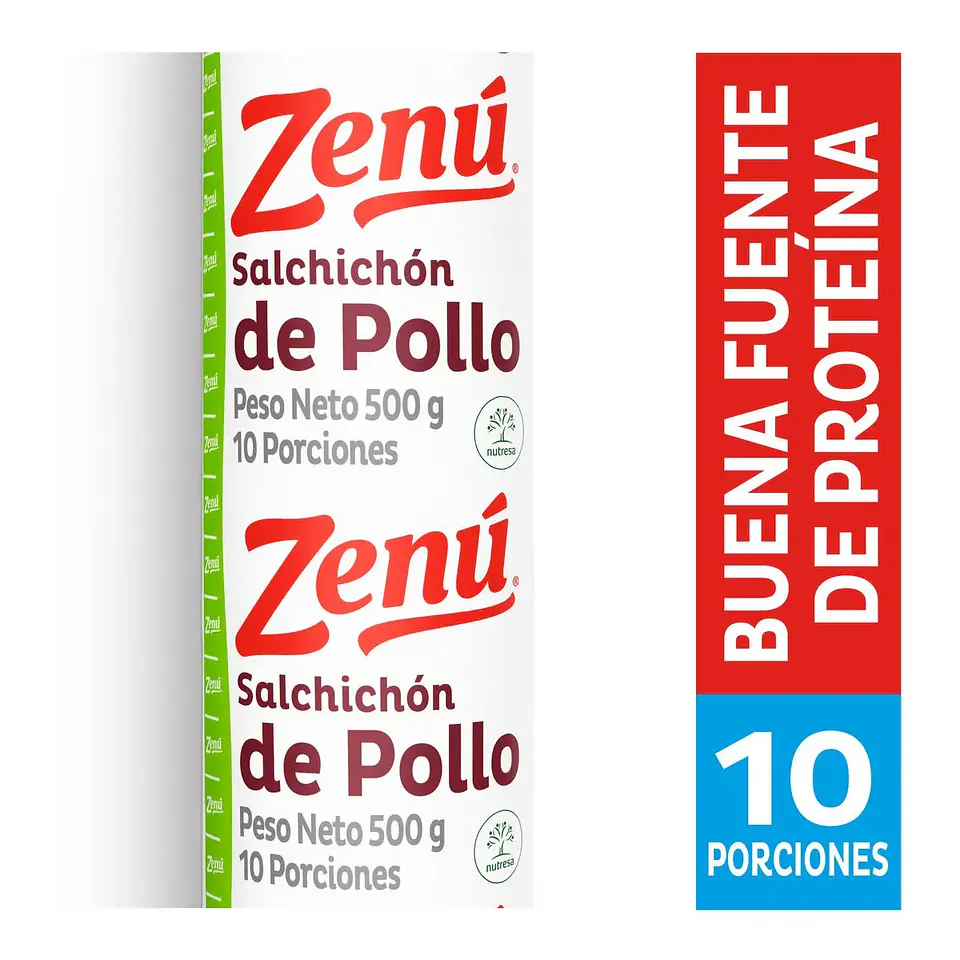 Salchichón Zenú de Pollo 500 G 1