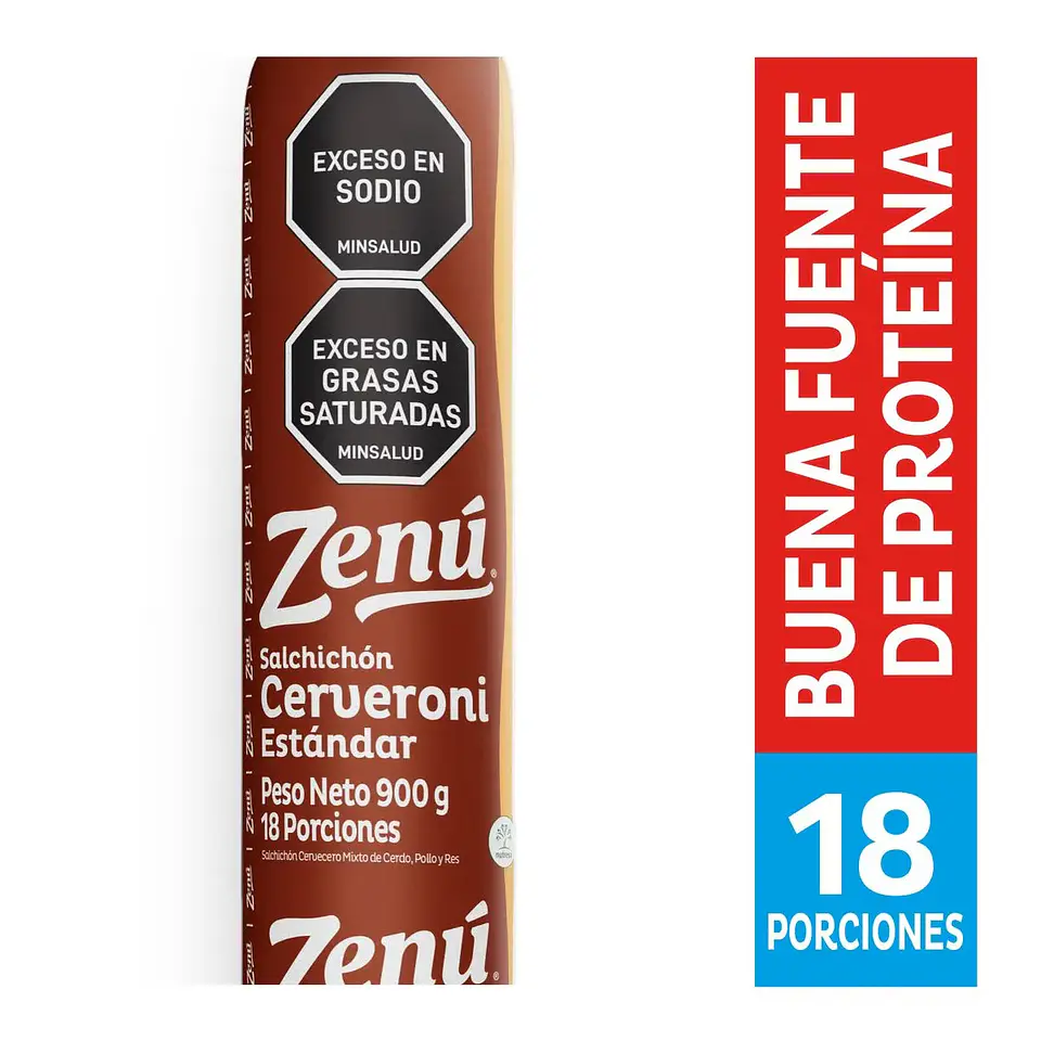 Salchichón Zenú Cerveroni 900 grs 1