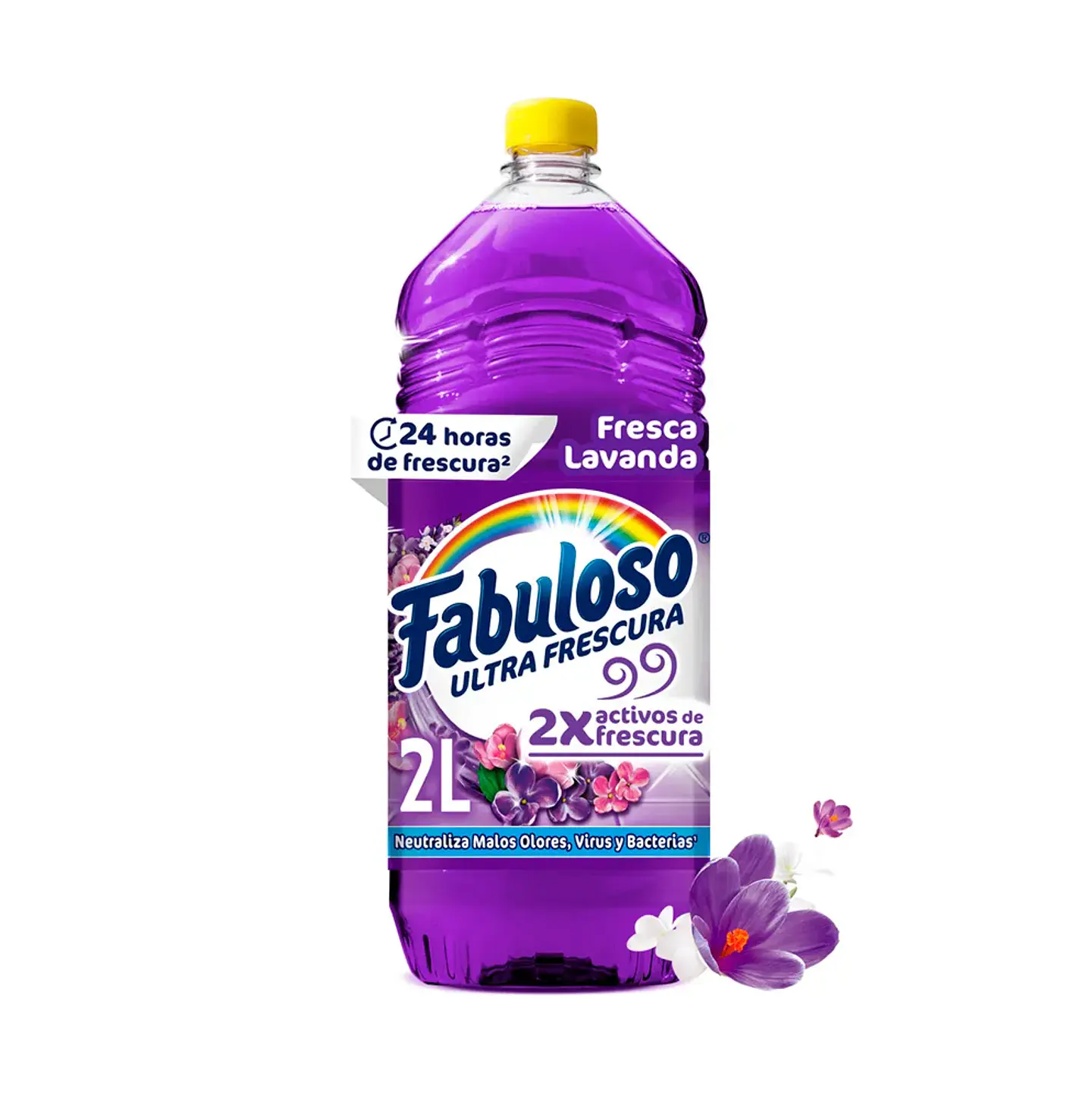 Limpia Pisos Fabuloso Antibacterial Lavanda 2L 1