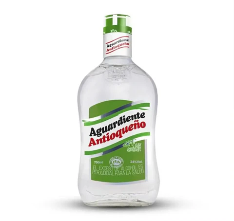 Aguardiente Antioqueño sin Azúcar Verde (750 Ml)