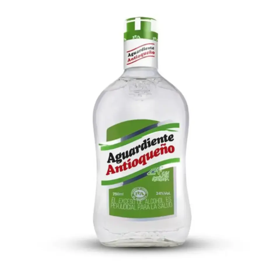 Aguardiente Antioqueño sin Azúcar Verde (750 Ml) 1