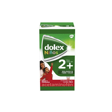 Dolex Niños 2+ Acetaminofén 160 Mg Frasco 90 Ml