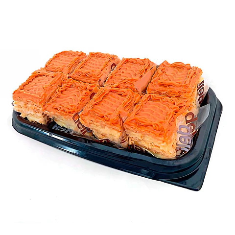 Milhoja de Arequipe y Crema 8 Unids