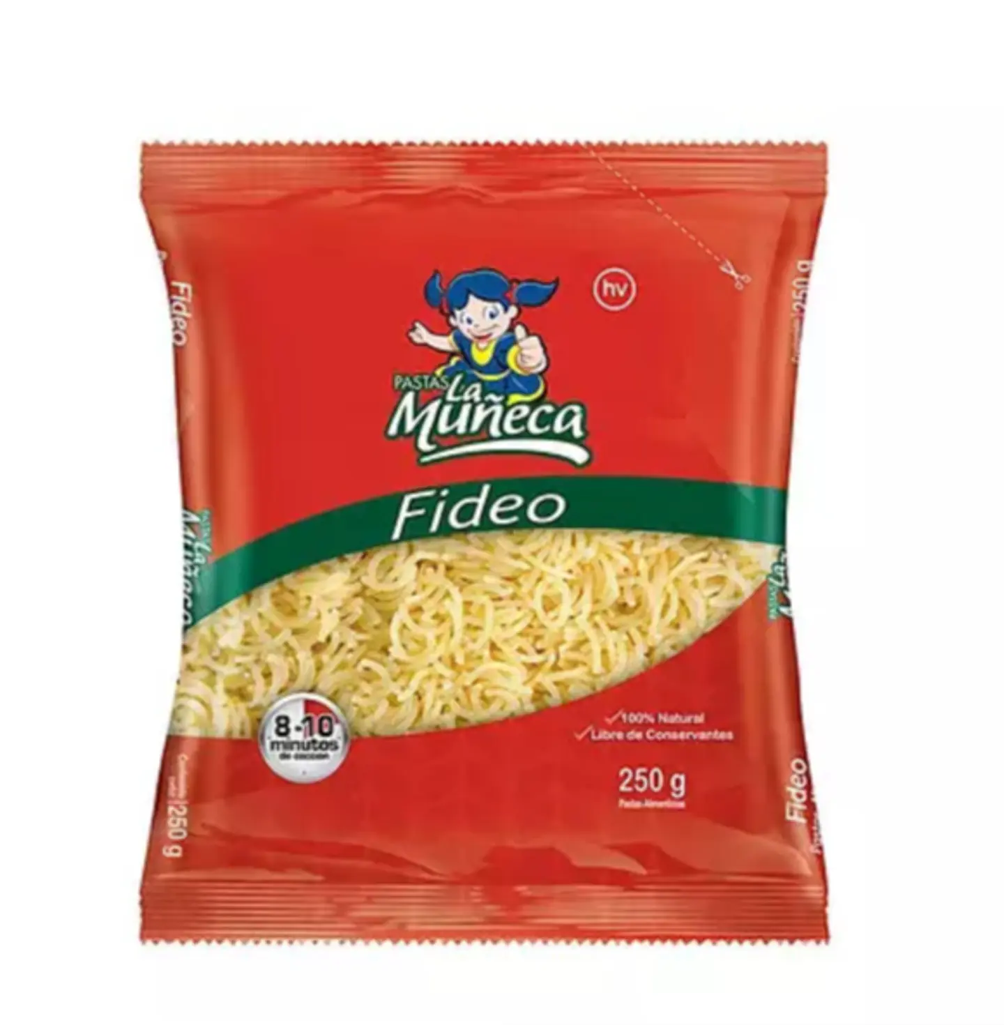 Pasta La Muñeca Fideo (250 grs) 1