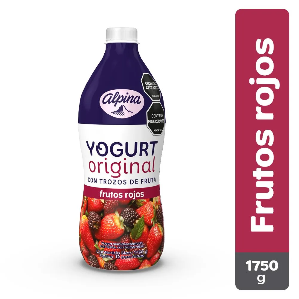 Yogurt Alpina Original Frutos Rojos 1750 grs