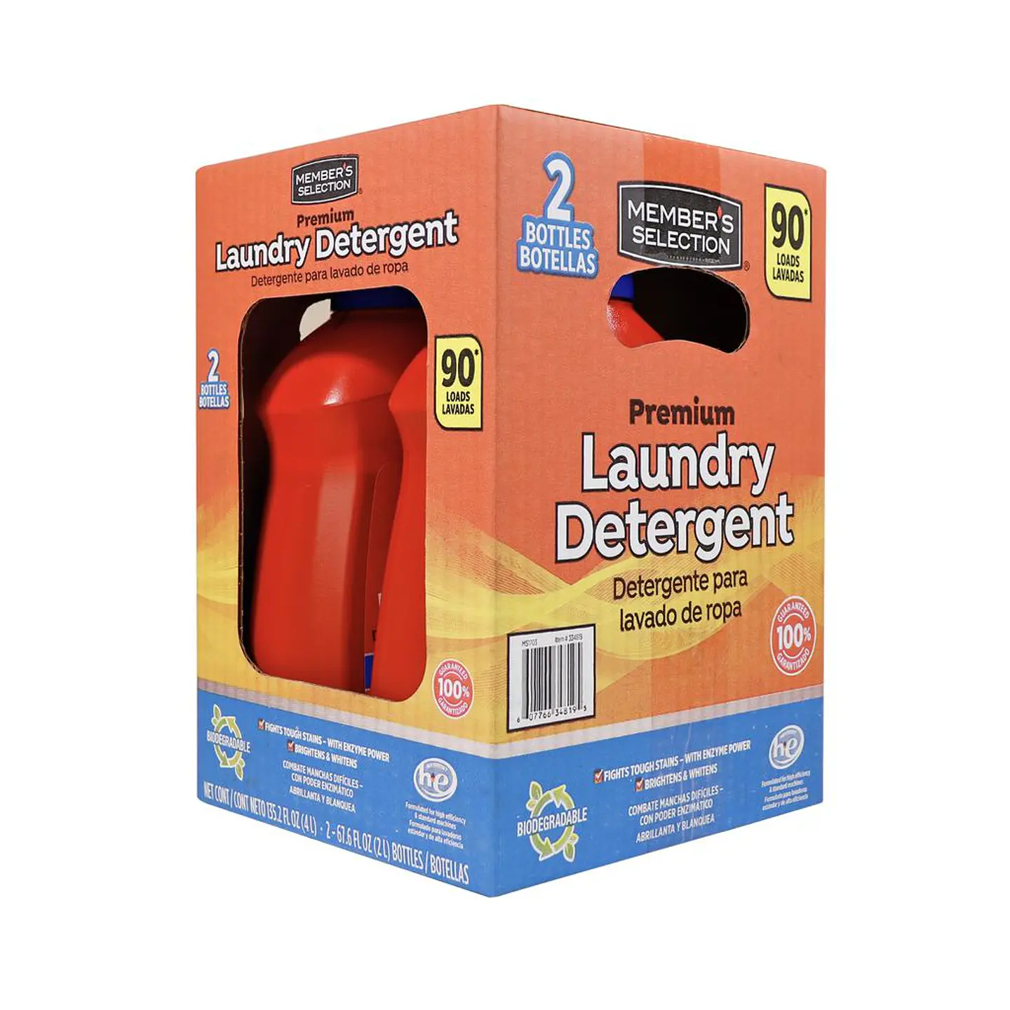Detergente para Lavado de Ropa 2 Unidades (2 L) 1