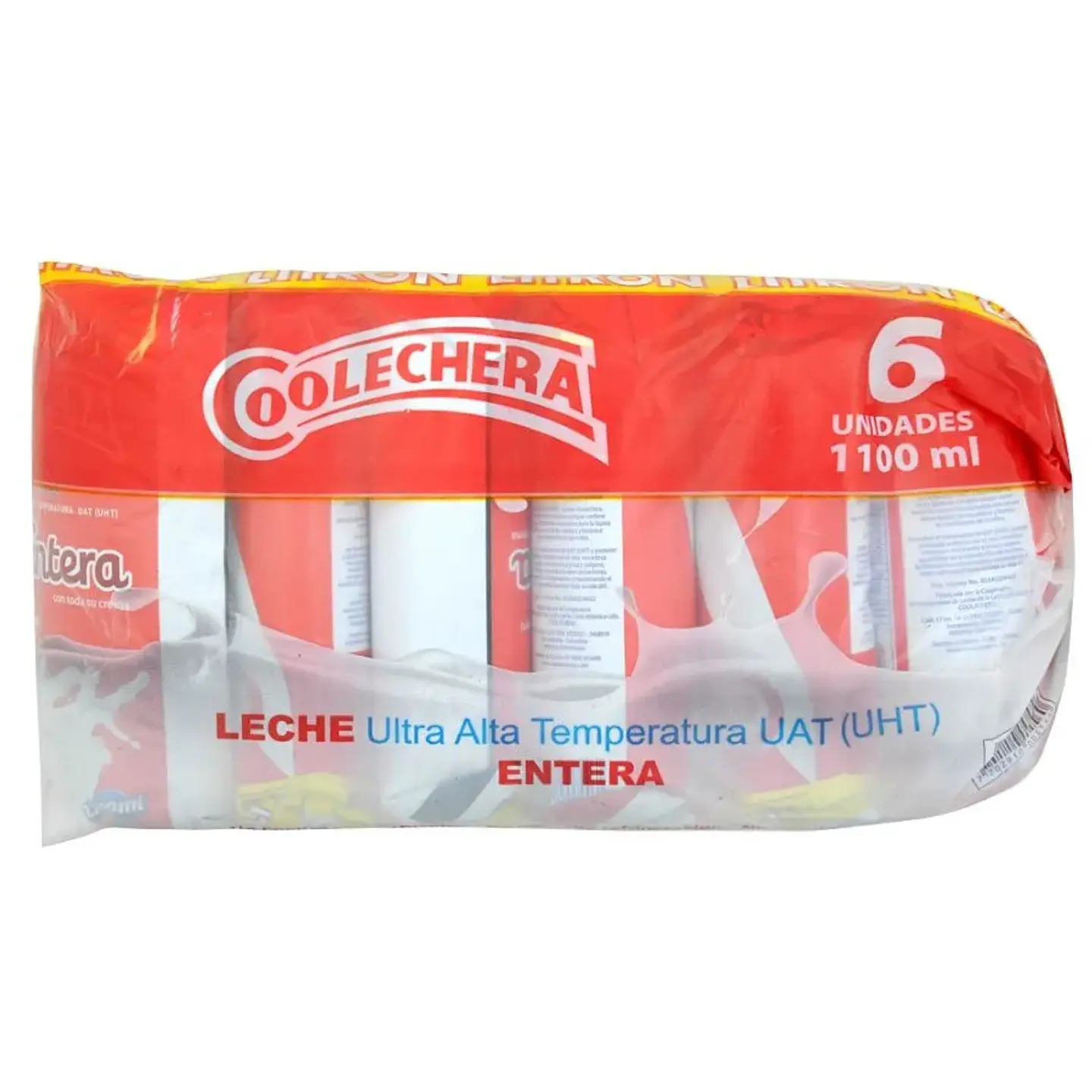 Leche Coolechera Uht Entera 6 Unds 1